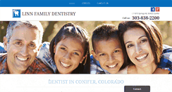 Desktop Screenshot of linnfamilydentistry.net
